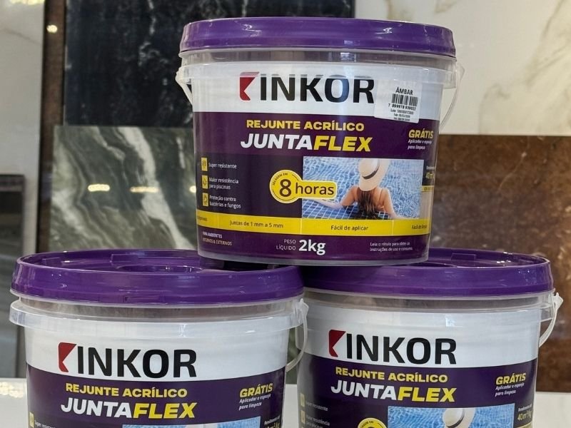 Rejunte Acrílico Inkor Juntaflex é bom? Conheça suas vantagens e aplicações