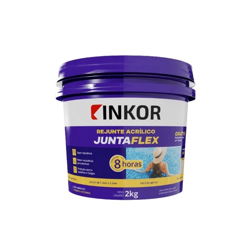 Rejunte Acrílico Juntafex 2Kg Cores