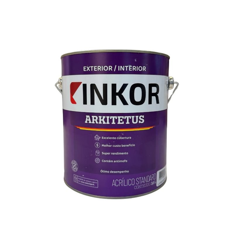Tinta Arkitetus Acrílica Branco Fosco 3,6l