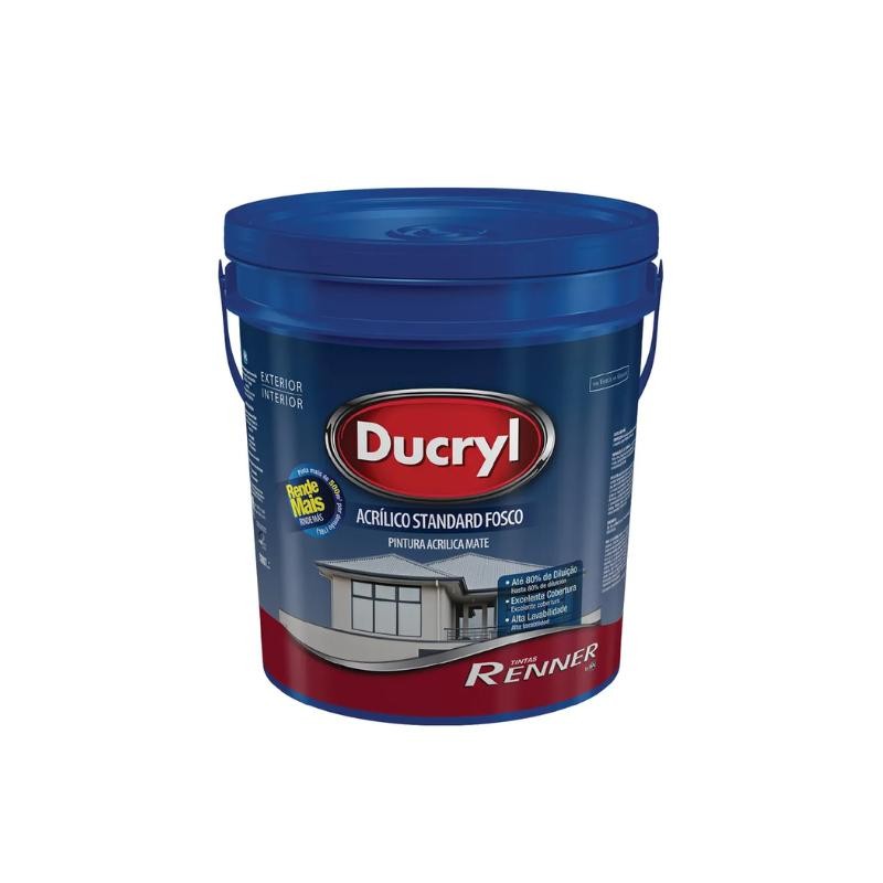 Tinta Acrílica Ducryl Fosca Branco 18L