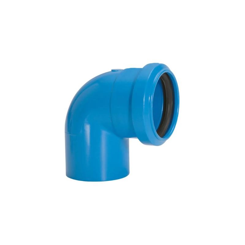 Joelho Esgoto 90° 038mm com Anel