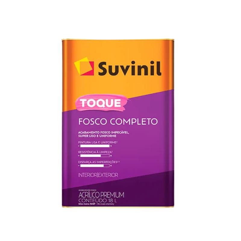 Tinta Acrílica Toque Fosco Completo Branco 18L