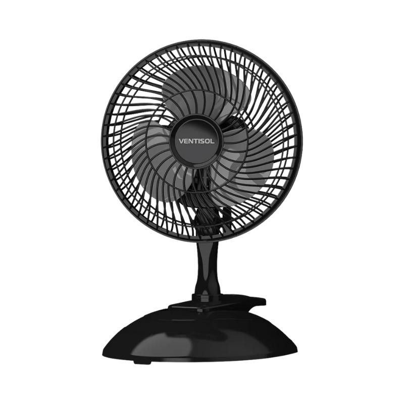 Ventilador Mini 20cm Preto 127v